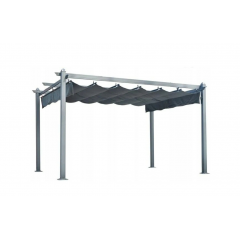 Paviljons, dārza saliekamais jumts, alumīnijs 4x3m no HECHT (HECHT PERGOLA 4x3)