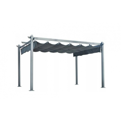 Paviljons, dārza saliekamais jumts, alumīnijs 4x3m no HECHT (HECHT PERGOLA 4x3)