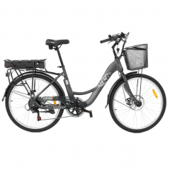 Elektrovelosipēds 250W 36V 11,6Ah no HECHT (HECHT PRIME GREY)