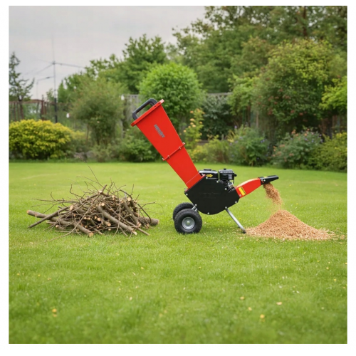 Benzīna zaru smalcinātājs 212 см³,70 мм,5,8 л.с (HECHT6206)