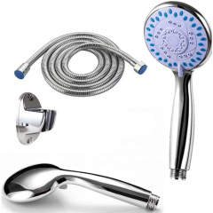 Dušas komplekts, dušas galva, dušas regulēšana, šļūtene, turētājs (HN1130)