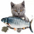 Kaķu rotaļlieta plīša zivs 21cm (HN1961)
