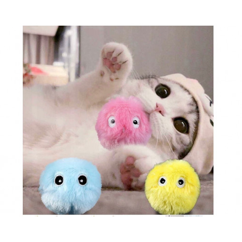 kaķu rotaļlieta bumbiņa interaktīvā kaķu mētras skaņas NUXIE® HN2408