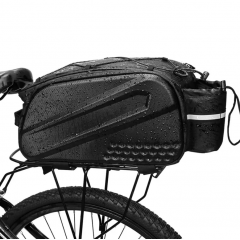 FOXTER®PREMIUM velosipēda bagāžnieka soma, pastiprināta, ūdensnecaurlaidīga, atstarojoša, 10 l XXL (HN2848)