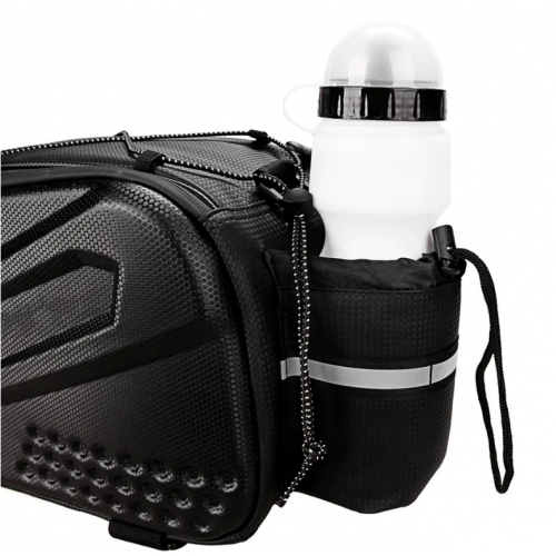 FOXTER®PREMIUM velosipēda bagāžnieka soma, pastiprināta, ūdensnecaurlaidīga, atstarojoša, 10 l XXL (HN2848)