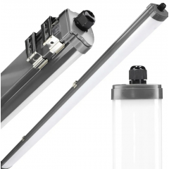 LEDLIGHT Hermētisks gaismeklis LED paneļa lampa dienasgaismas caurule 4000k IP65 120cm 60w (HN3294)