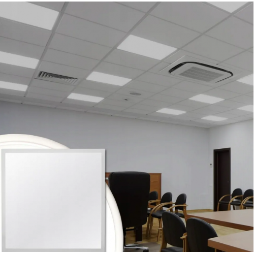 LEDLIGHT LED paneļa iebūvētā griestu gaismas kaste kvadrātveida griestu lampa 60w 60x60cm (HN3295)