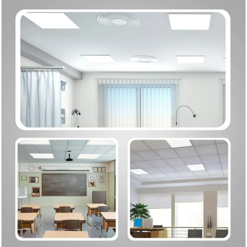 LEDLIGHT LED paneļa iebūvētā griestu gaismas kaste kvadrātveida griestu lampa 60w 60x60cm (HN3295)