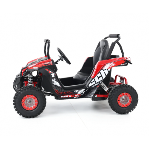 Elektriskais bagijs, Buggy līdz 22km/h, 48V/12Ah, 137x87x92cm no Hecht (Hecht 54849)