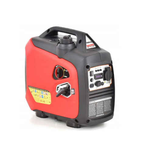 Портативный инверторный генератор, однофазный, 2000 Вт, 2 USB. (Hecht IG2201)