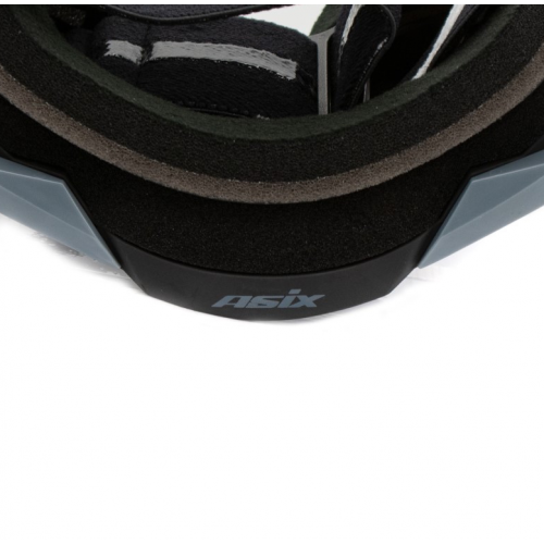 ASIX AS1 melnas/pelēkas matētas brilles ar sudraba spoguli no Extreme Ride (KAI-91)