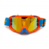 ASIX AS2 brilles oranžzilas matētas ar sarkanu spoguli no Extreme Ride (KAI-911)