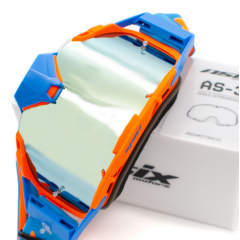 ASIX AS3 brilles oranžzilas matētas ar spoguli zilā krāsā no Extreme Ride (KAI-916)