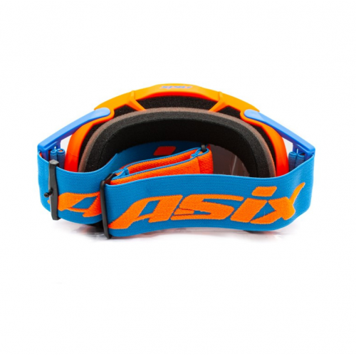 ASIX AS3 brilles oranžzilas matētas ar spoguli zilā krāsā no Extreme Ride (KAI-916)