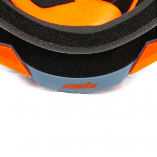 ASIX AS1 brilles oranžas matētas ar sudrabainu spoguli no Extreme Ride (KAI-92)
