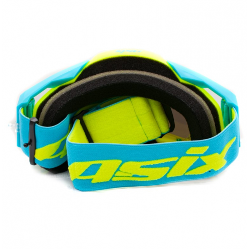 ASIX AS1 dzeltenzilas matētas brilles ar sudrabainu spoguli no Extreme Ride (KAI-94)