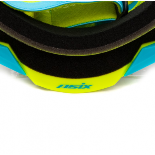 ASIX AS1 dzeltenzilas matētas brilles ar sudrabainu spoguli no Extreme Ride (KAI-94)