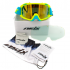 ASIX AS2 dzeltenzilas matētas brilles ar sarkanu spoguli no Extreme Ride (KAI-99)