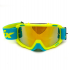 ASIX AS2 dzeltenzilas matētas brilles ar sarkanu spoguli no Extreme Ride (KAI-99)