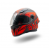 Motociklu ķivere ar vizieri sarkans XTR506