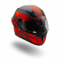Motociklu ķivere ar vizieri sarkans XTR506