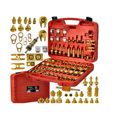 Комплект адаптеров для промывки кондиционера XXL, 78 элементов от Kraft&Dele (KD10063)