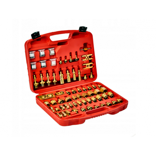 Комплект адаптеров для промывки кондиционера XXL, 78 элементов от Kraft&Dele (KD10063)