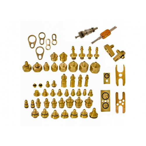 Комплект адаптеров для промывки кондиционера XXL, 78 элементов от Kraft&Dele (KD10063)