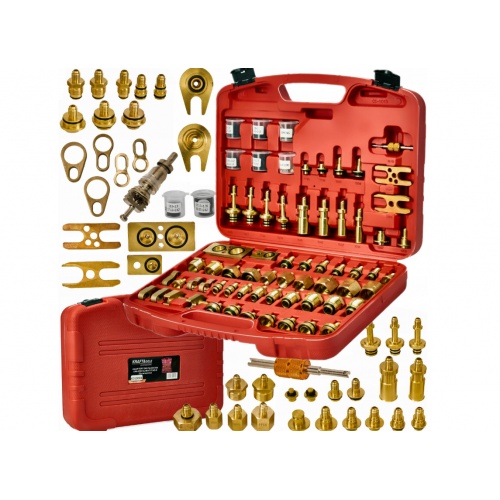 Комплект адаптеров для промывки кондиционера XXL, 78 элементов от Kraft&Dele (KD10063)