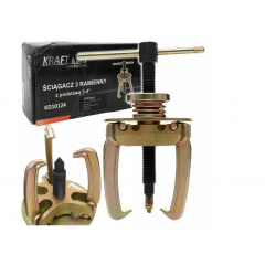 Universāls 3-4 collu trīs līmeņu gultņu novilcējs ar pamatni no Kraft&Dele (KD10124)