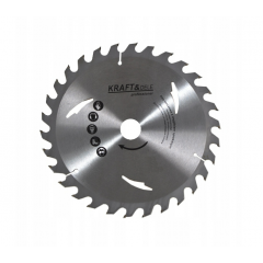 180 mm karbīda zāģa asmens kokam 24 zobu 32 mm Kraft&Dele (KD1013)