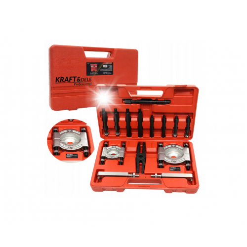 Gultņu novilcējs, separators, divsviru novilcēju komplekts + separatori no Kraft&Dele (KD10169)