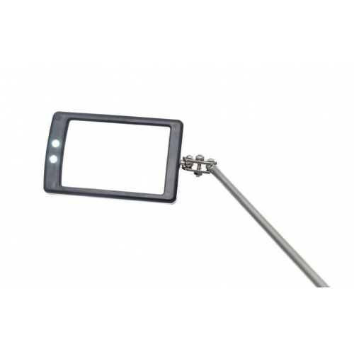 Teleskopiskais pārbaudes spogulis ar LED 285-876 mm Kraft&dele (KD10189)