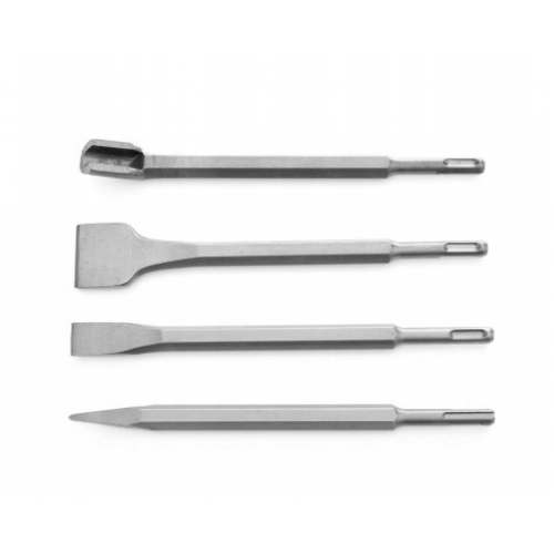 Betona kaltu komplekts 4 SDS+ Kraft&Dele (KD10208)