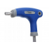 9 daļu zvaigznes formas sešstūra atslēgu komplekts ar Torx rokturi Kraft&dele (KD10247)
