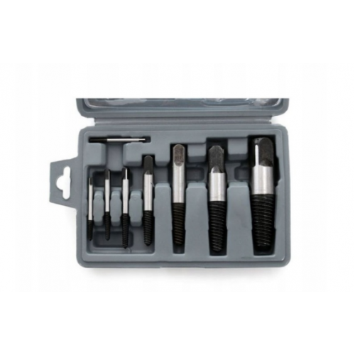 8 daļu skrūvju izvilkšanas komplekts Kraft&dele (KD10262)