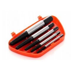 Skrūvju izvilcēji salauztām skrūvēm, 5 gab Kraft&dele(KD10263)