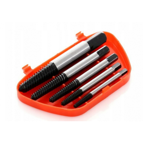 Skrūvju izvilcēji salauztām skrūvēm, 5 gab Kraft&dele(KD10263)