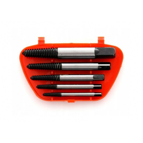 Skrūvju izvilcēji salauztām skrūvēm, 5 gab Kraft&dele(KD10263)