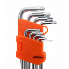 Zvaigžņu atslegās - pielikuma atslēgas 9 gab. Kraft&dele (KD10295)