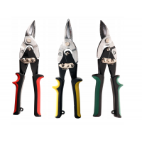 Lokšņu metāla šķēres 10 collas 3 gab. labās/kreisās/taisnas no KRAFT&DELE (KD10359)