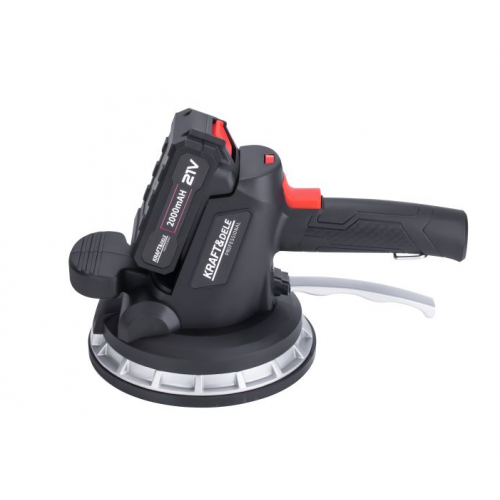 Bezvadu piesūcekņa-vibrators līdz 150 kg flīžu ieklāšanai 21V no Kraft&Dele (KD10458)