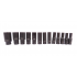 Trieciengalviņu - muciņu komplekts 1/2", 10-30mm no Kraft&dele (KD10521)