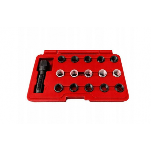 Aizdedzes sveces vītnes remonta komplekts M16 x 1,25 x 70L 15 gab no Kraft&dele (KD10592)