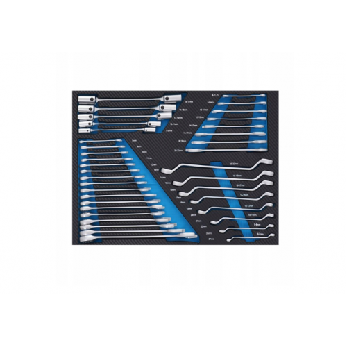 Instrumentu kaste, instrumentu ratiņi, 7 atvilktnes, 309 elektriskās uzgriežņu atslēgas, uzgaļu atslēgas, uzgaļi no Kraft&Dele (KD1069)