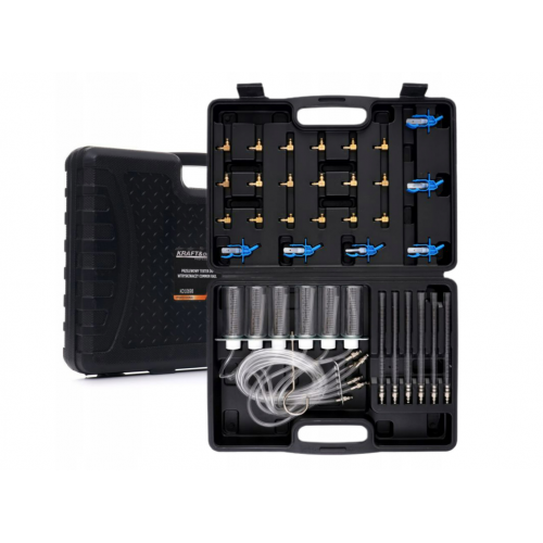 Common Rail iesmidzinātāja testeris dīzeļdegvielas iesmidzinātāju pārspiediena pārbaudei no Kraft&Dele (KD10698)