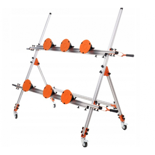 Flīžu pārvietošanas komplekts ar piesūksniegu stikāl 160-360cm Kraft&dele (KD10735)