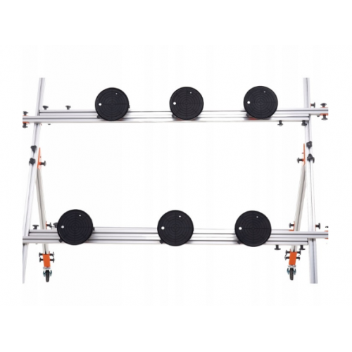 Flīžu pārvietošanas komplekts ar piesūksniegu stikāl 160-360cm Kraft&dele (KD10735)