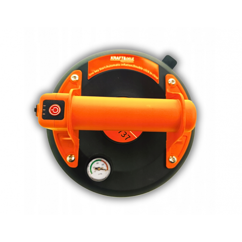Автоматическая присоска Kraft&Dele 200 мм 190 кг с питанием от аккумулятора (KD10737)
