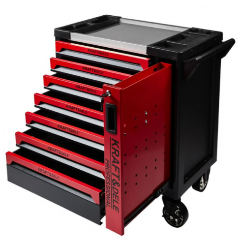 Tukšs instrumentu skapis ar 9 atvilktnēm no Kraft&Dele (KD1078)